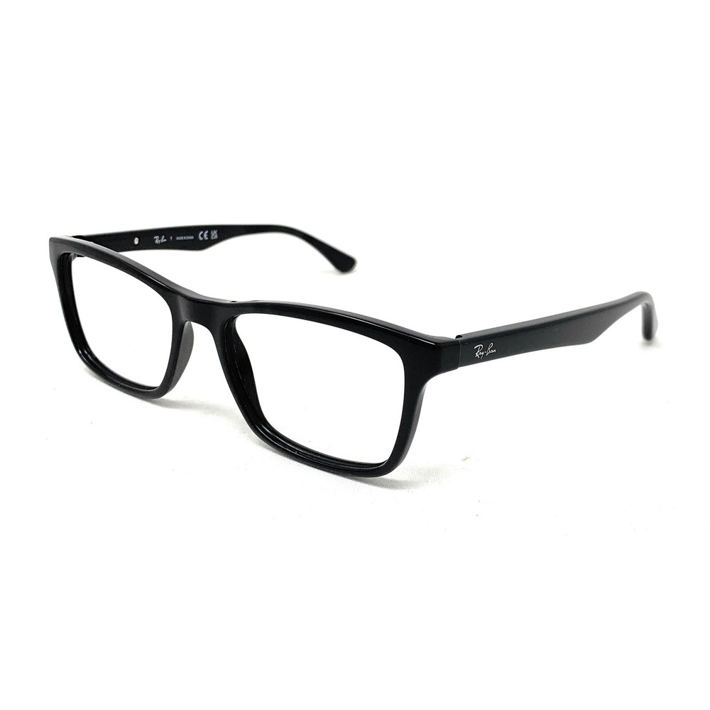 RAY-BAN RB 5279 2000 55-18-145 Black Square Eyeglass Frames RX Optical